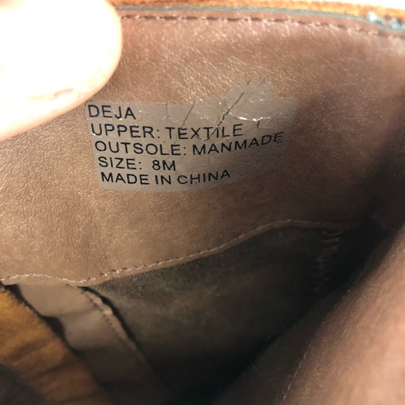 Matisse Coconut tan heel riding boots zipper Deja - Picture 4 of 8